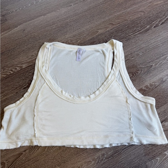 Urban Outfitters Tops - Urban Outfitters Women's Cream Mini Tank Top